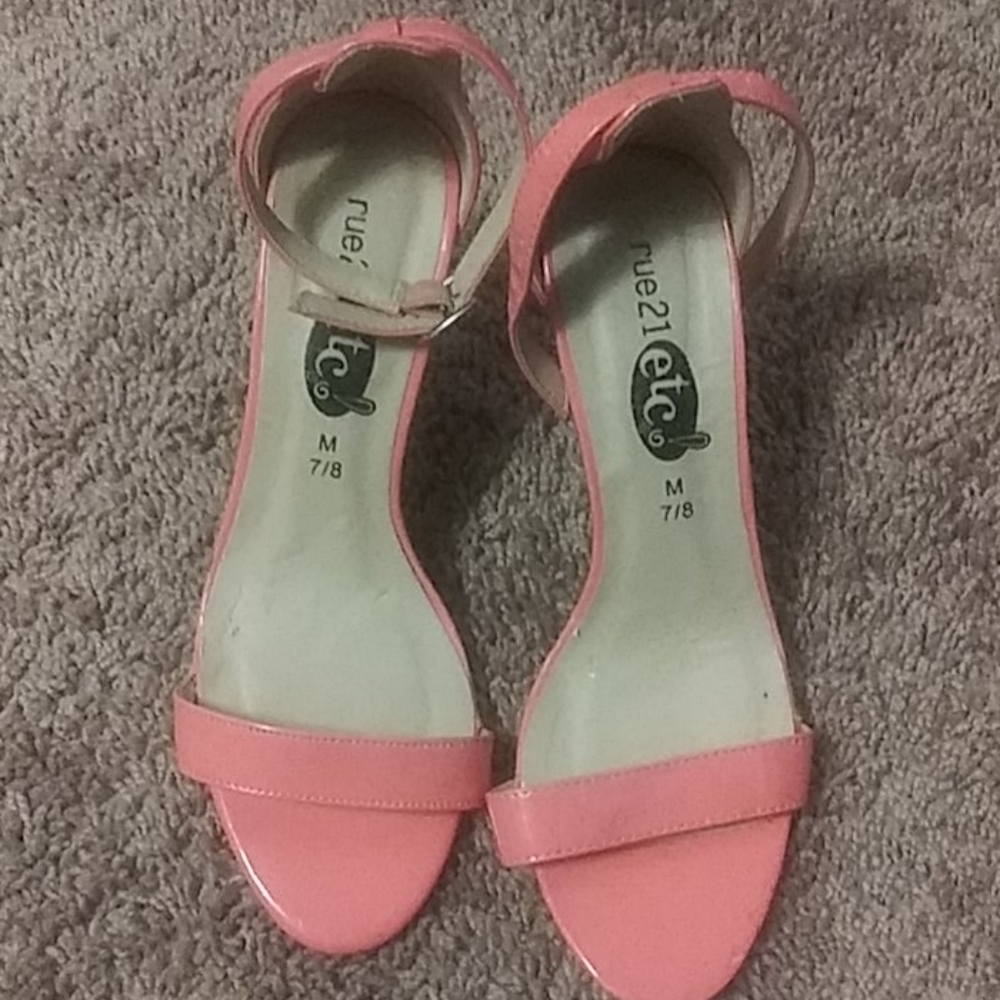 Pink rule 21 heels